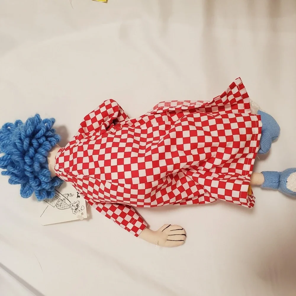 Vintage 1995 Hallmark Maxine Fabric Doll Figurine Don't Worry Be Crabby 16